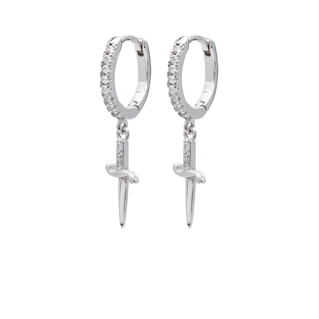 Miley Hoop Earring 925 Silver