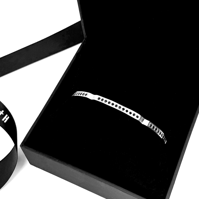Saint-Tropez Titanium Silver Bracelet
