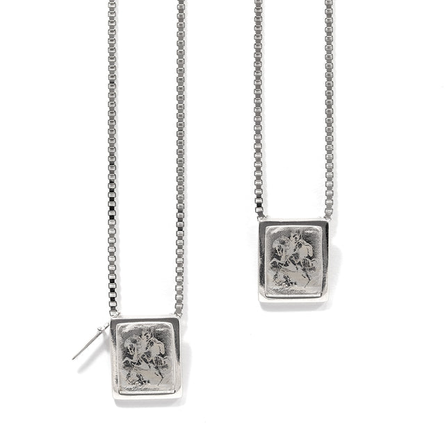 Protective 925 Silver Scapular