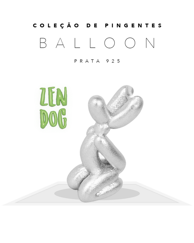 Pingente Zendog Prata 925