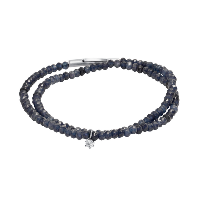 Pulseira Saint-Tropez 2 voltas Azul Jeans