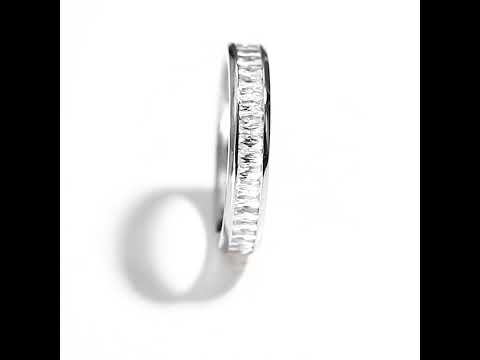 Recortador de anillos de boda de titanio Santorini