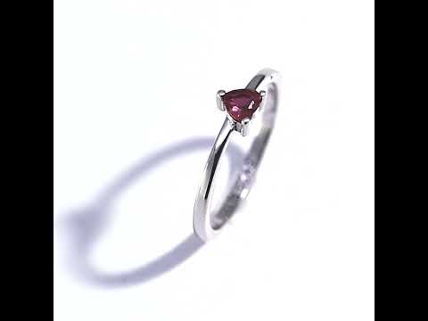 925 Silver Engagement Ring Amour